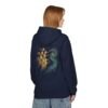 Himmelschor-Fleece-Hoodie – Design mit Engelschor am Nachthimmel