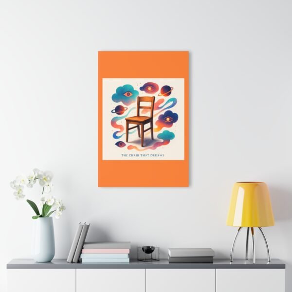 10156812173598618863_2048-1.jpeg Acryldruck (Aufhängung mit French Cleat) – „The Chair That Dreams“ (Der Stuhl, der träumt) Surreales Kunstwerk