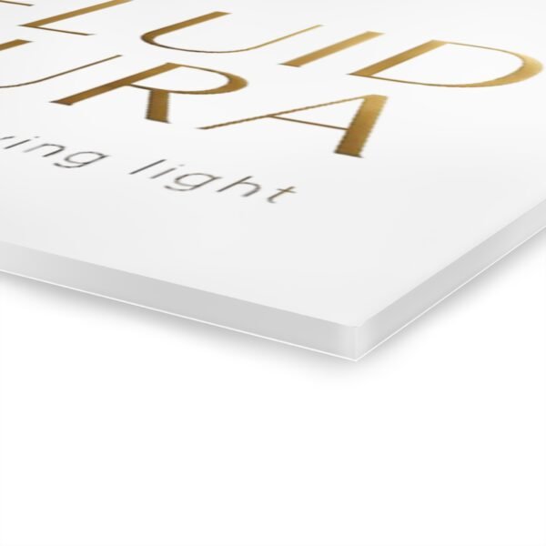 Fluid Aura Acryl-Druck – Moderne Wandkunst für die Wohnraumgestaltung