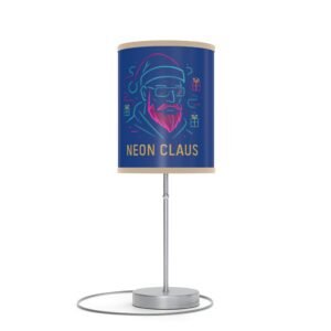 Minimalistische Neon Claus Tischlampe