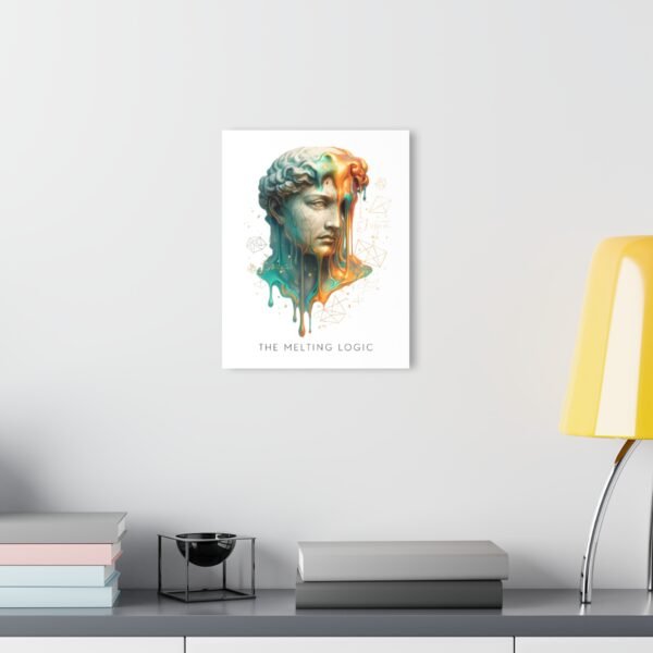 Acryldruck (surreale digitale Kunst) - "The Melting Logic" (Wenn Vernunft zu fließen beginnt)
