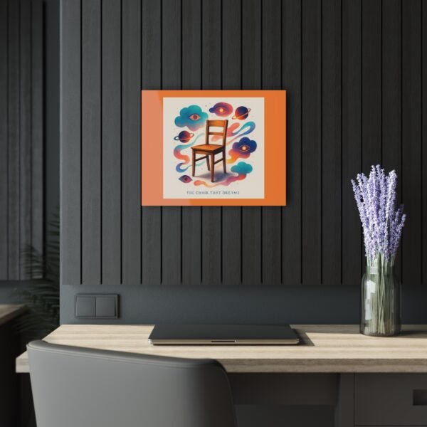 15703940670600560976_2048-1.jpeg Acryldruck (Aufhängung mit French Cleat) – „The Chair That Dreams“ (Der Stuhl, der träumt) Surreales Kunstwerk