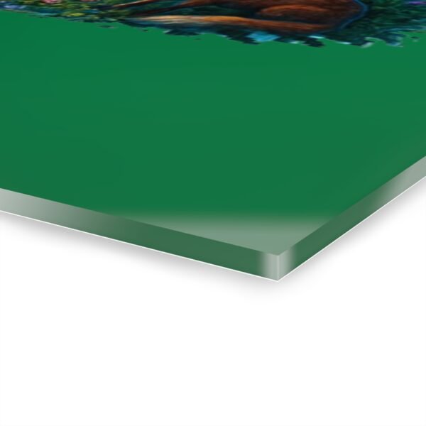 Acryl-Drucke (Aufhängung mit French Cleat) Wandkunst - Hyperrealistisches Glitch-Landschaftsdesign