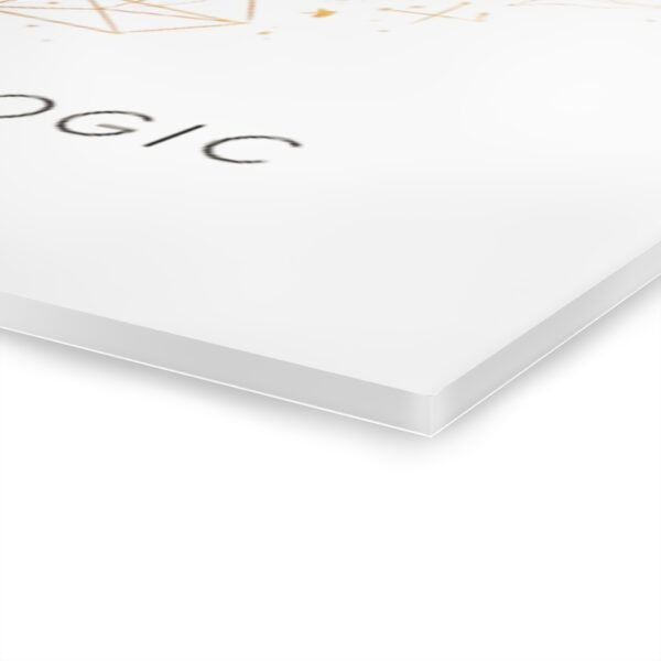 Acryldruck (surreale digitale Kunst) - "The Melting Logic" (Wenn Vernunft zu fließen beginnt)