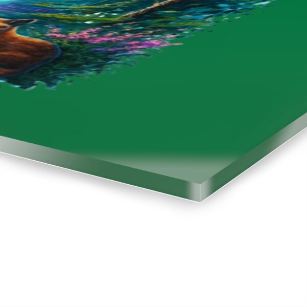 Acryl-Drucke (Aufhängung mit French Cleat) Wandkunst - Hyperrealistisches Glitch-Landschaftsdesign