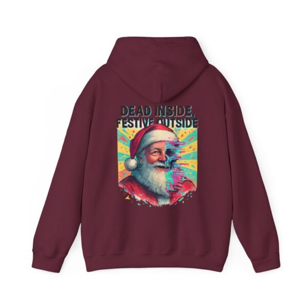 5399824110070099245_2048.jpeg Festlicher Weihnachts-Glitch-Hoodie - DEAD INSIDE, FESTIVE OUTSIDE