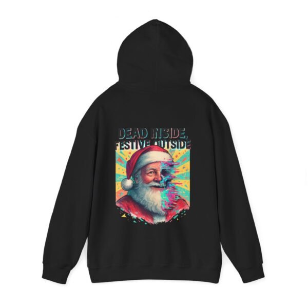 6795969926804683740_2048.jpeg Festlicher Weihnachts-Glitch-Hoodie - DEAD INSIDE, FESTIVE OUTSIDE