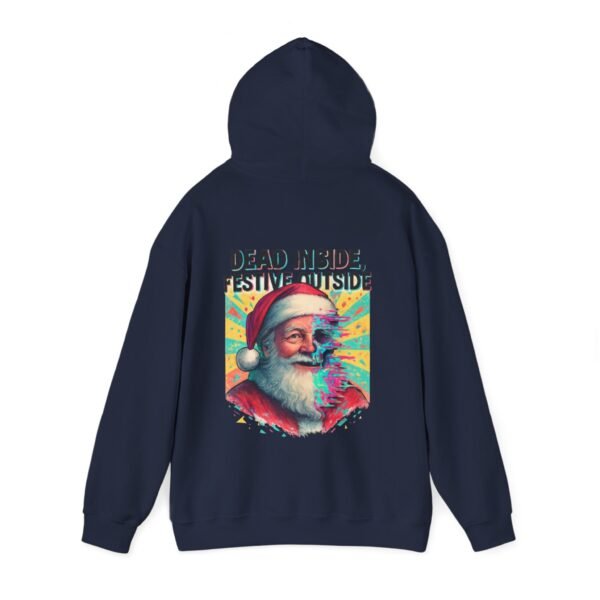 7387405832398066748_2048.jpeg Festlicher Weihnachts-Glitch-Hoodie - DEAD INSIDE, FESTIVE OUTSIDE