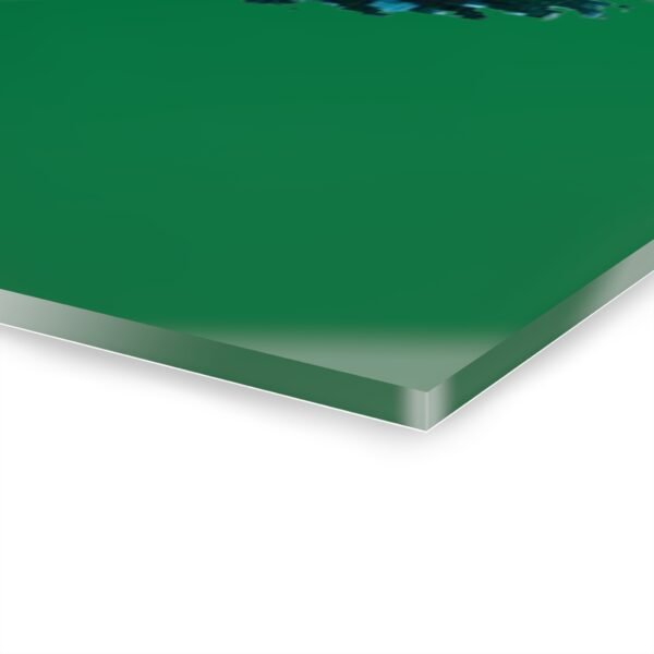 Acryl-Drucke (Aufhängung mit French Cleat) Wandkunst - Hyperrealistisches Glitch-Landschaftsdesign