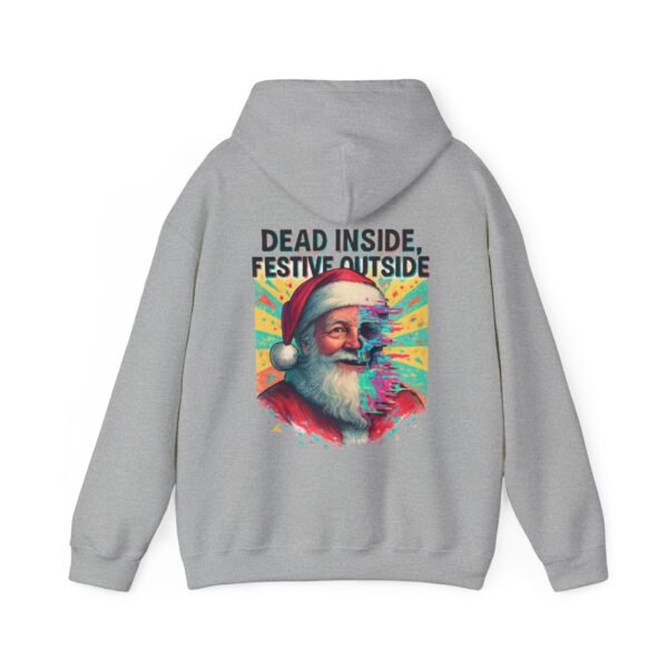 7604525661509723493_2048.jpeg Festlicher Weihnachts-Glitch-Hoodie - DEAD INSIDE, FESTIVE OUTSIDE