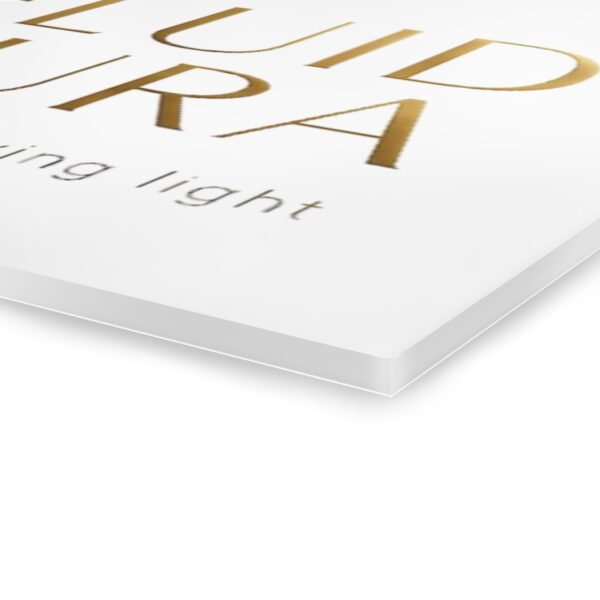 Fluid Aura Acryl-Druck – Moderne Wandkunst für die Wohnraumgestaltung