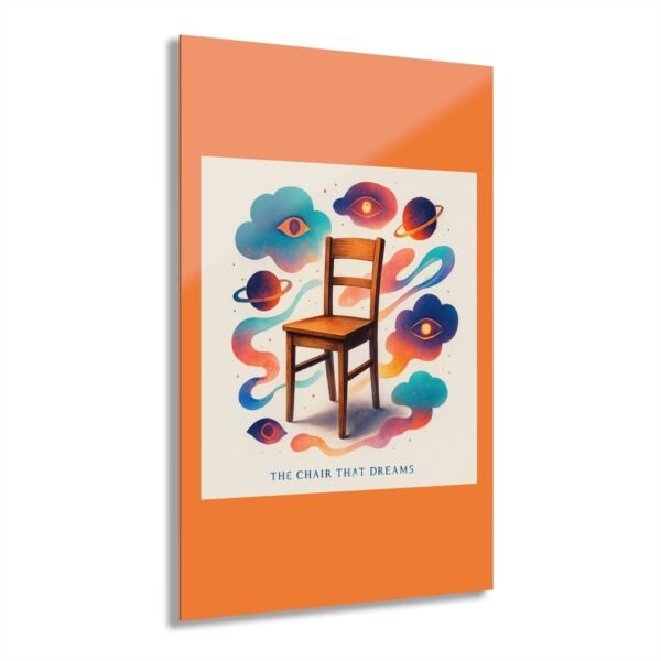 9603684334944972162_2048-1.jpeg Acryldruck (Aufhängung mit French Cleat) – „The Chair That Dreams“ (Der Stuhl, der träumt) Surreales Kunstwerk