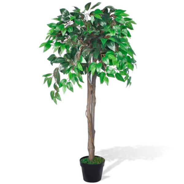 totokkie.de Künstlicher Ficus‑Baum mit Topf – 110 cm