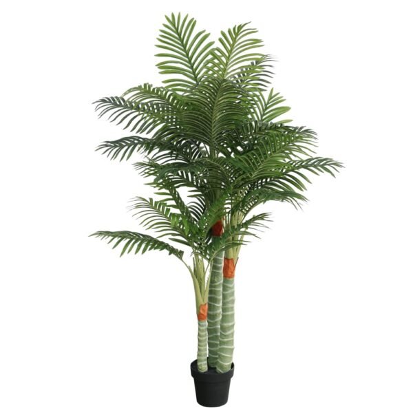 totokkie.de Künstliche Palme mit 3 Stämmen 180 cm