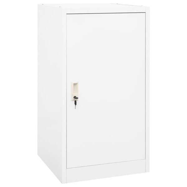 totokkie.de Sattelschrank – Weiß – 53 × 53 × 105 cm