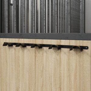 totokkie.de Trensenhalter für 5 Trensen – Schwarz
